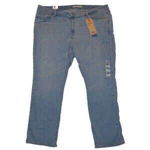 Levi's 414 NWT Oaha Morning Dew Sculpt Hypersoft Classic Straight Plus Jeans 24W